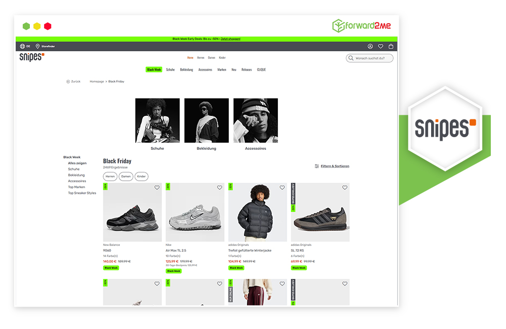 Snipes Black Friday 2025